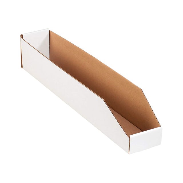 BSBINMT424 OPEN TOP WHITE CORRUGATED BIN BO