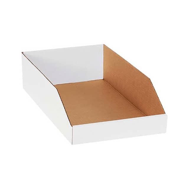BSBINEB1810 OPEN TOP WHITE CORRUGATED BIN BO