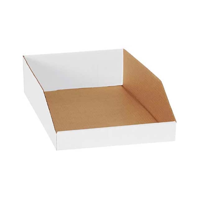 BSBINEB1812 OPEN TOP WHITE CORRUGATED BIN BO