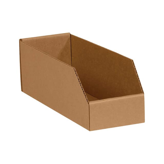 BINMT412K OPEN TOP BIN BOXES, 4X12X4-1/2"