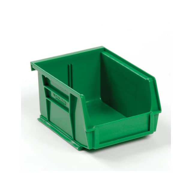 QUS210GN PLASTIC STACKING BIN 4-1/8 X 5-3