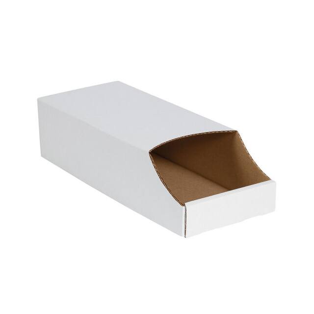 BSBINB718 STACKABLE WHITE CORRUGATED BIN B