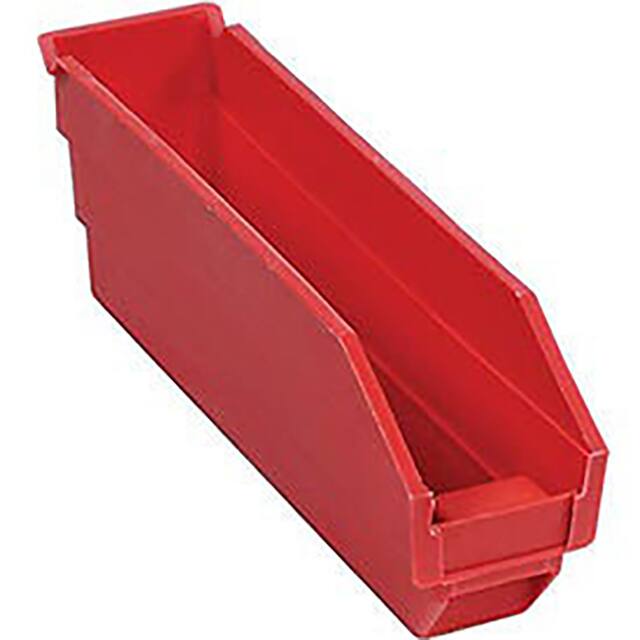 QSB100RD PLASTIC SHELF BIN NESTABLE 2-3/4
