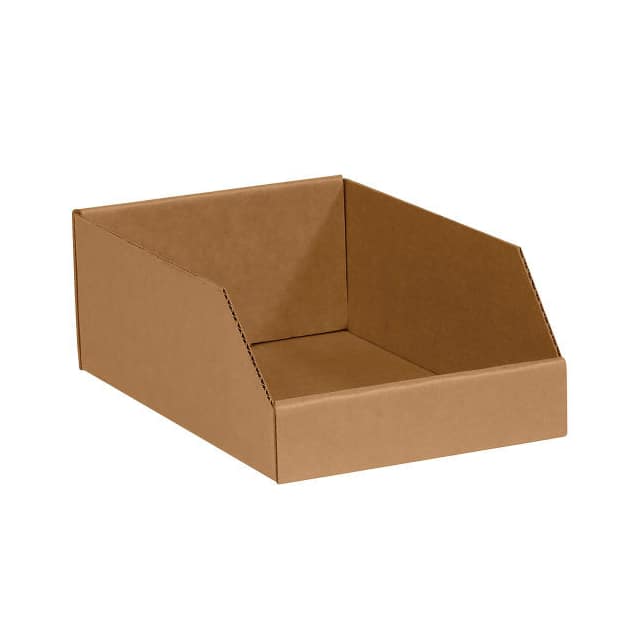 BINBWZ818K OPEN TOP BIN BOXES, 8X18X4-1/2"