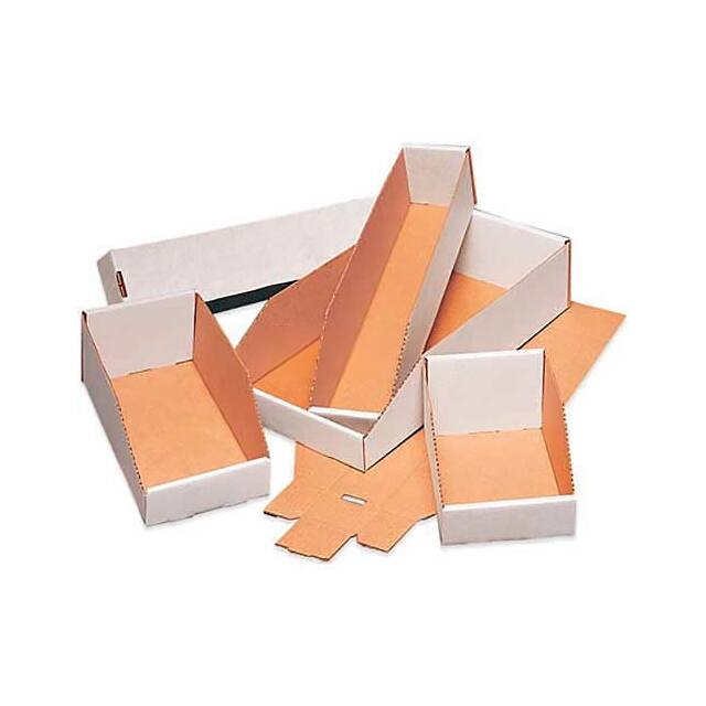 BSBINMT624 OPEN TOP WHITE CORRUGATED BIN BO
