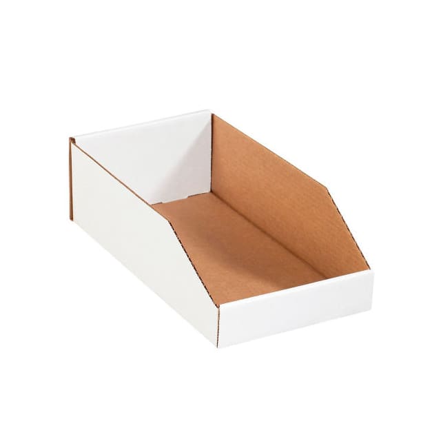 BSBINMT824 OPEN TOP WHITE CORRUGATED BIN BO