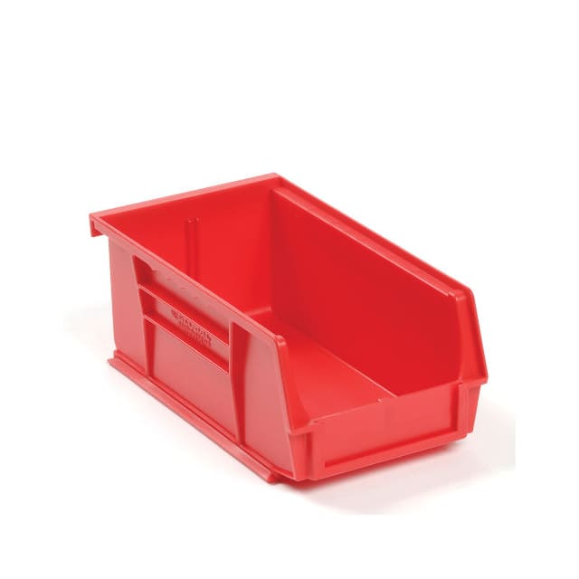 QUS220RD PLASTIC STORAGE BIN, SMALL PARTS