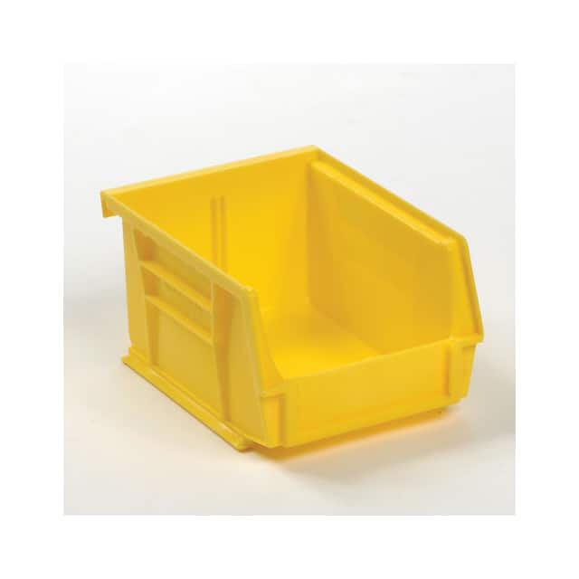 QUS210YL PLASTIC STACKING BIN 4-1/8 X 5-3