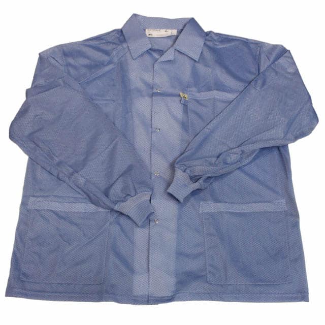 73765 ESD JACKET W/CUFFS BLUE XL
