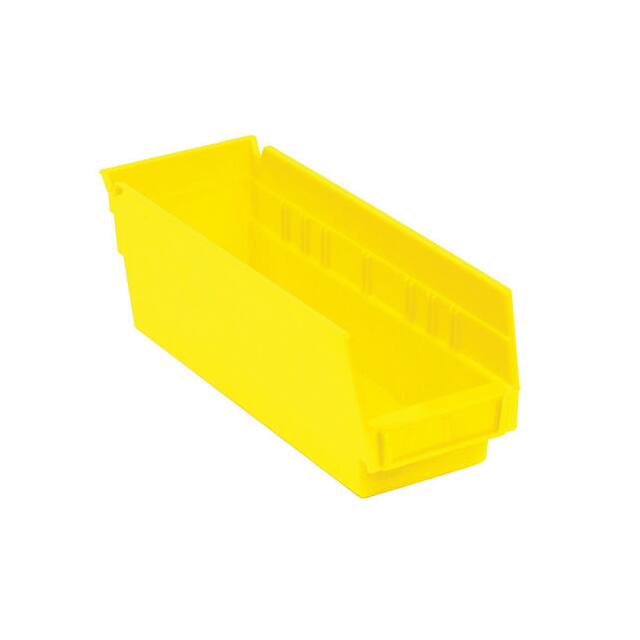 30120YELLO SMALL PARTS SHELF BINS, 4-1/8X11