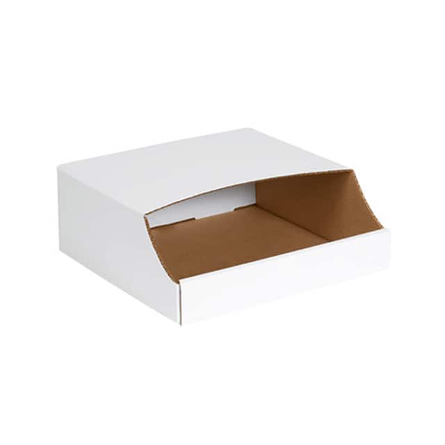BSBINB1212 STACKABLE WHITE CORRUGATED BIN B