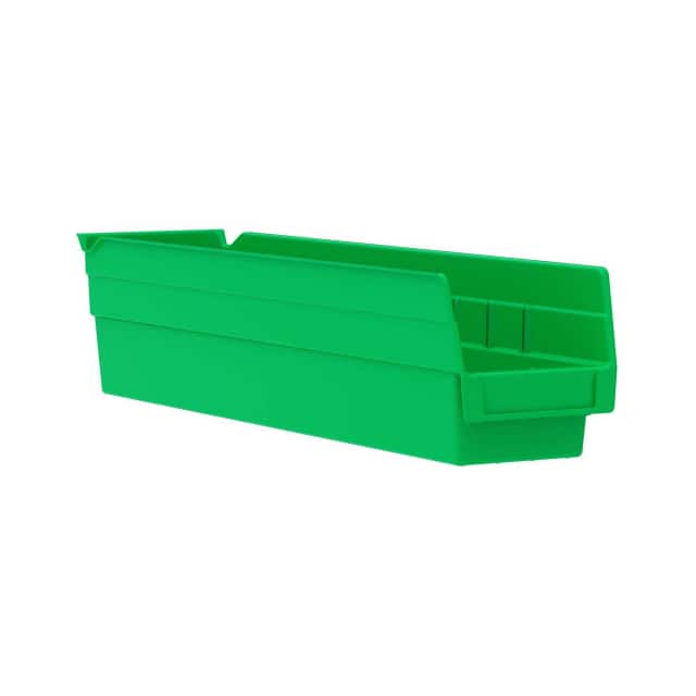 30128GREEN 30128 PLASTIC SHELF BIN NESTABLE