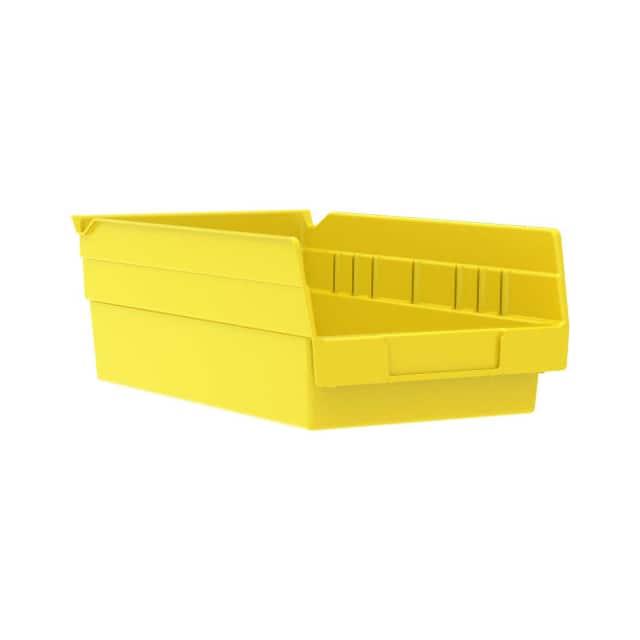 30130YELLO 30130 PLASTIC SHELF BIN NESTABLE