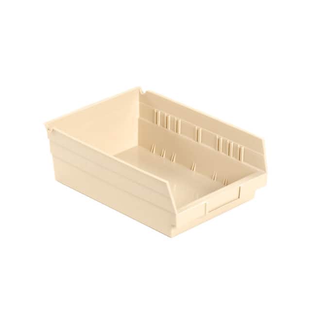 QSB107IV PLASTIC SHELF BIN NESTABLE 8-3/8