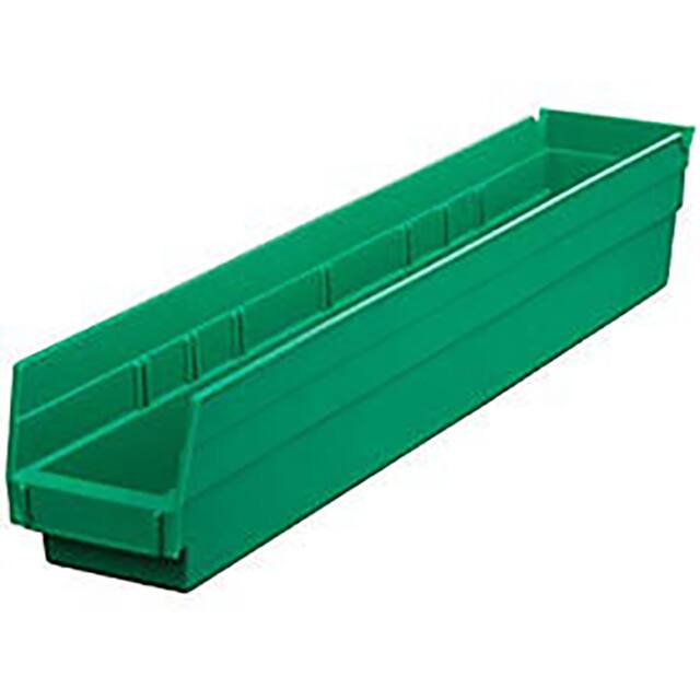 QSB105GN PLASTIC SHELF BIN NESTABLE 4-1/8