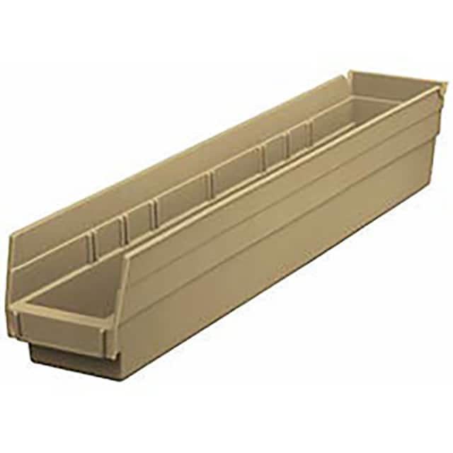 QSB105IV PLASTIC SHELF BIN NESTABLE 4-1/8