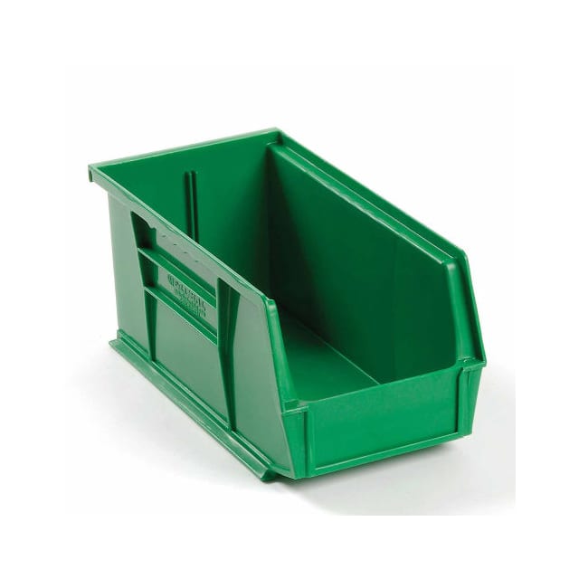 QUS230GN PLASTIC STACKABLE BIN 5-1/2 X 10