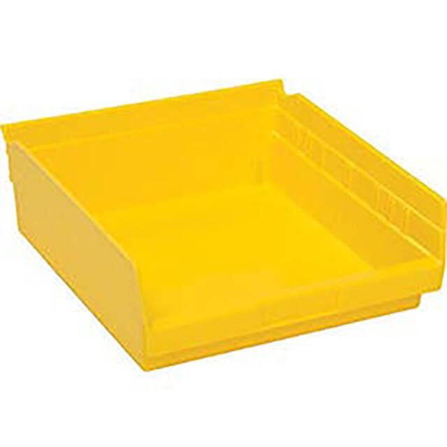 QSB109YL PLASTIC SHELF BIN NESTABLE 11-1/