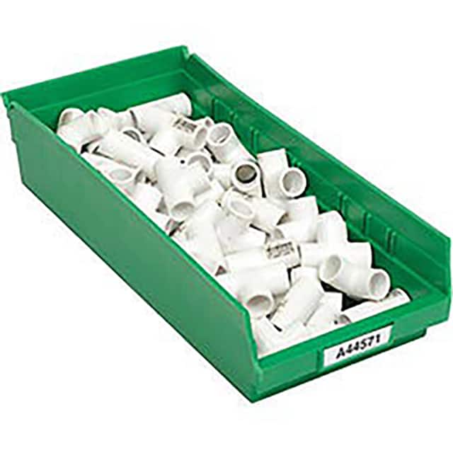 QSB108GN PLASTIC SHELF BIN NESTABLE 8-3/8