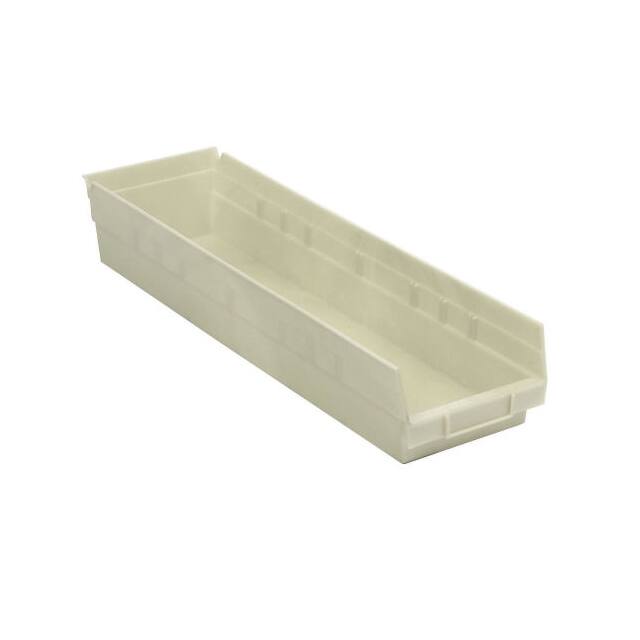 QSB106IV PLASTIC SHELF BIN NESTABLE 6-5/8