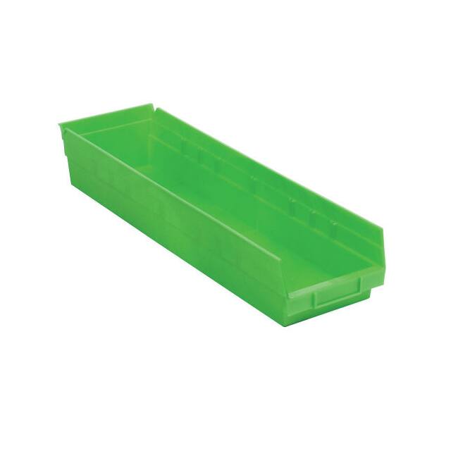 QSB106GN PLASTIC SHELF BIN NESTABLE 6-5/8