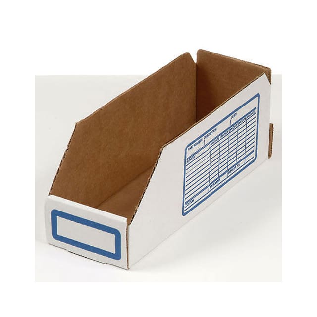 234918 FOLDABLE CORRUGATED SHELF BIN, 8