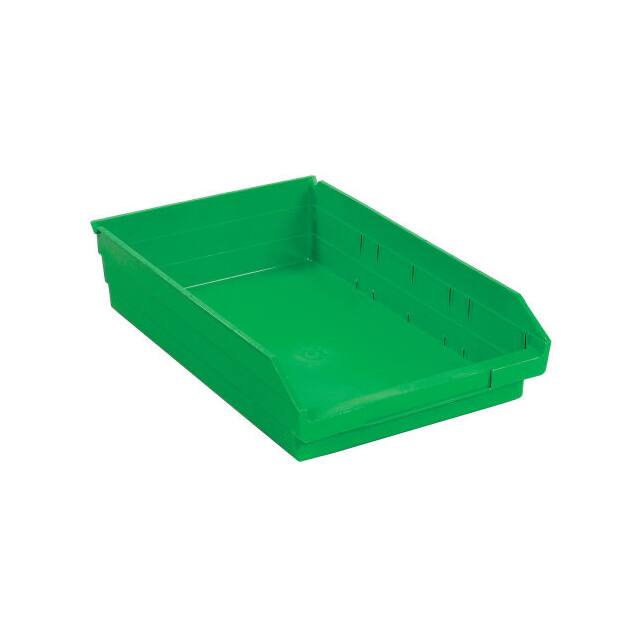 QSB110GN PLASTIC SHELF BIN NESTABLE 11-1/