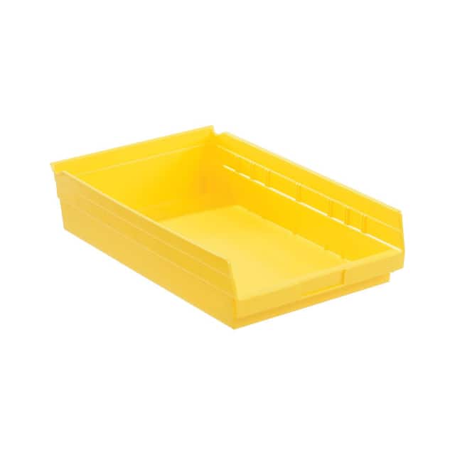 30178YELLO PLASTIC SHELF BIN NESTABLE, 11-1