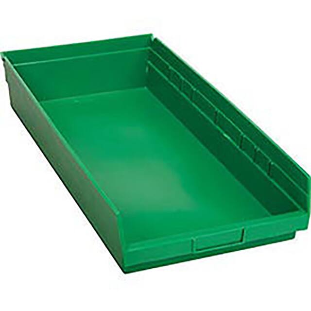 QSB116GN PLASTIC SHELF BIN NESTABLE 11-1/