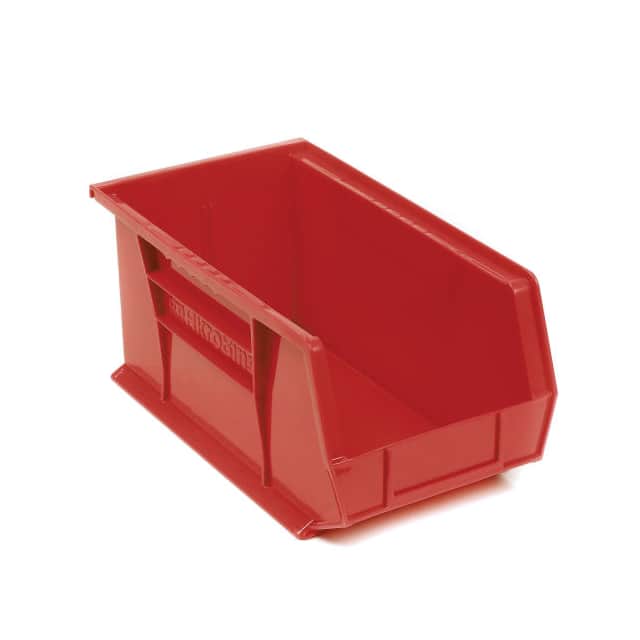 30240 RED AKROBIN PLASTIC STACKING BIN, 8-