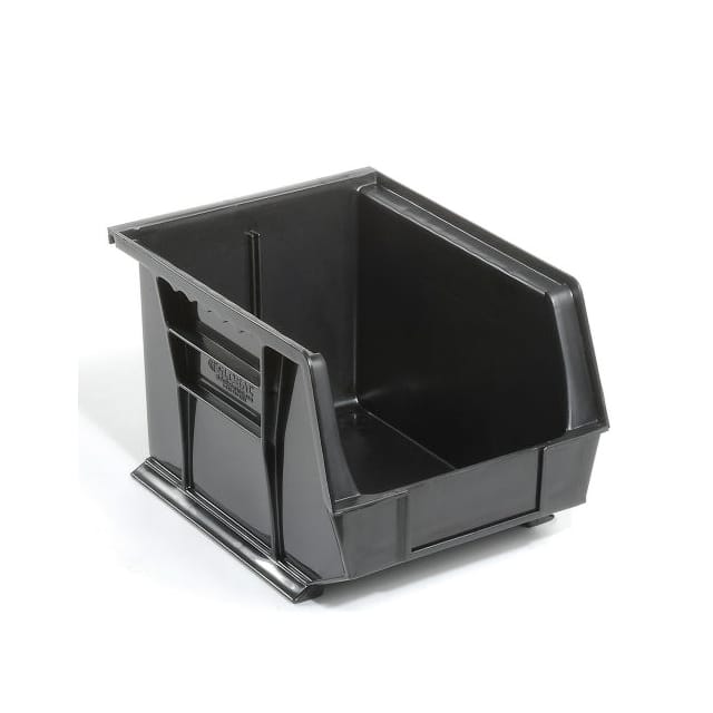 QUS239BK PLASTIC STACKING BIN 8-1/4 X 10-