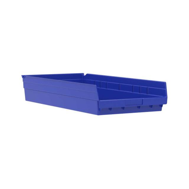 30174BLUE PLASTIC SHELF BIN NESTABLE, 11-1