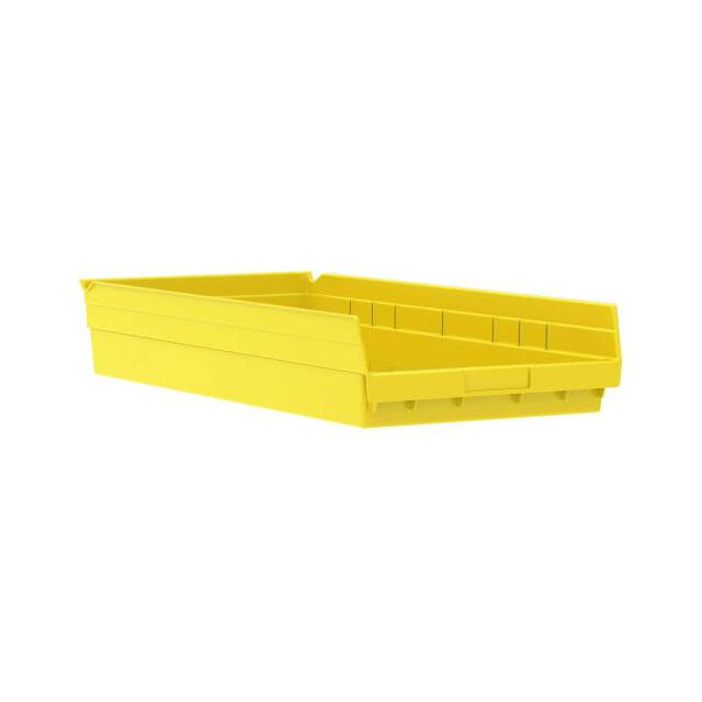 30174YELLO PLASTIC SHELF BIN NESTABLE, 11-1