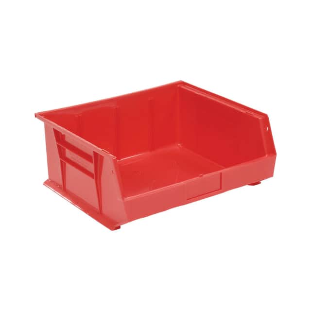 QUS250RD PLASTIC STACKING BIN 16-1/2 X 14
