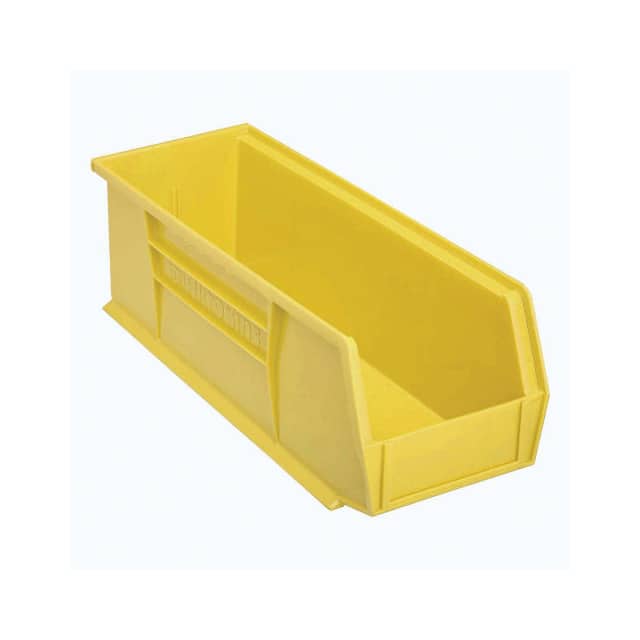 30234 YELLO PLASTIC STACKING BIN, 5-1/2"W X