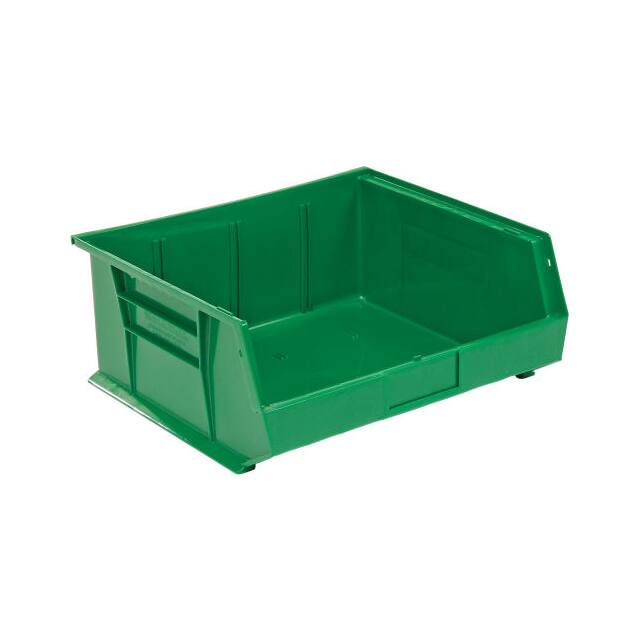 QUS250GN PLASTIC STACKING BIN 16-1/2 X 14