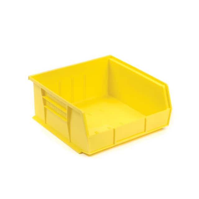 30255 YELLO PLASTIC STACKING BIN, 16-1/2"W X