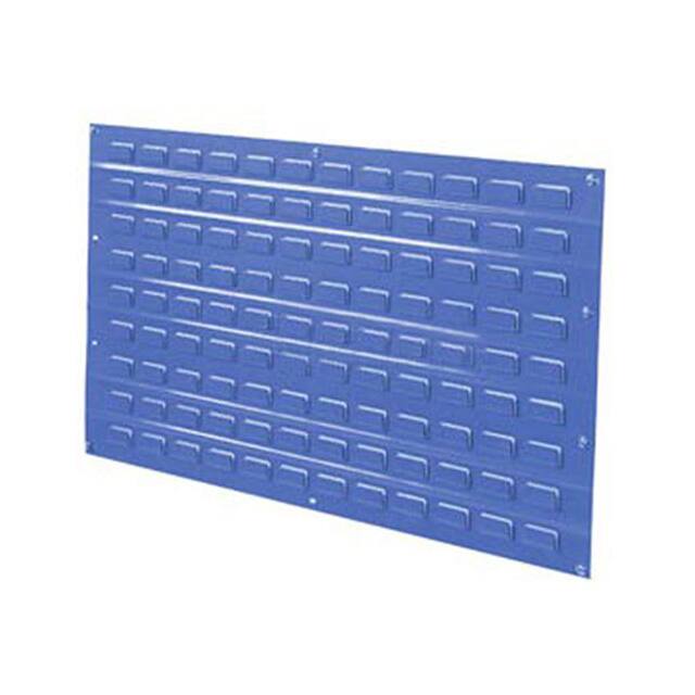 239999BL LOUVERED WALL PANEL, 36X19, BLUE