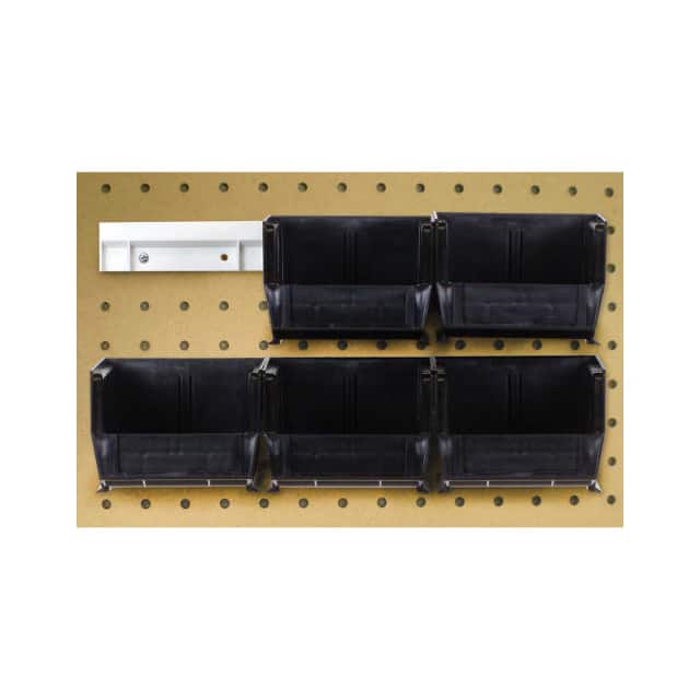B1398890 HANG & STACK BINS W/TWO 12" RAIL
