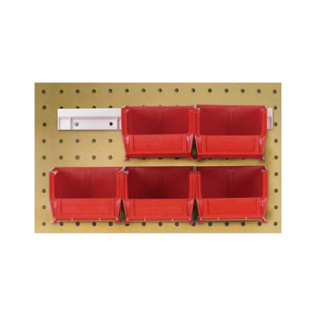 B1398848 HANG & STACK BINS W/TWO 12" RAIL