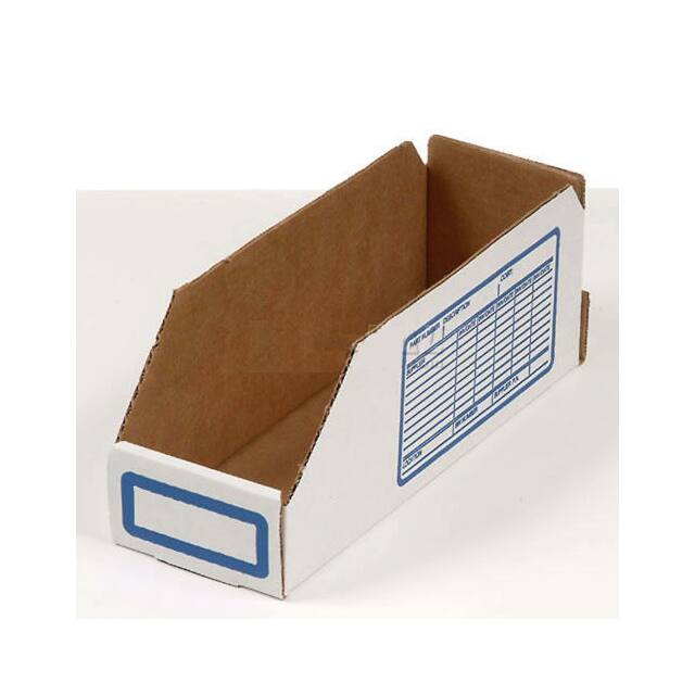 234812 FOLDABLE CORRUGATED SHELF BIN, 1