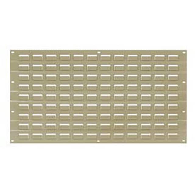 550148TN LOUVERED WALL PANEL, TAN, 18X19