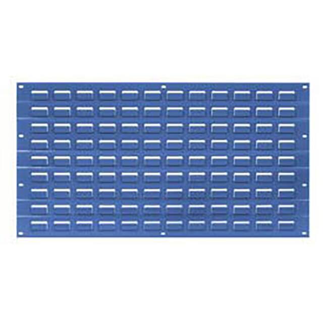 550148BL LOUVERED WALL PANEL, BLUE, 18X19