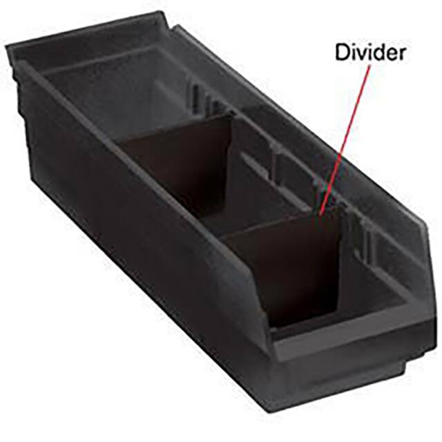 DSB107/108/114CO CONDUCTIVE BIN DIVIDER, FITS 8"W