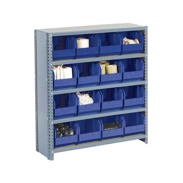 603264BL CLOSED BIN SHELVING W/5 SHELVES