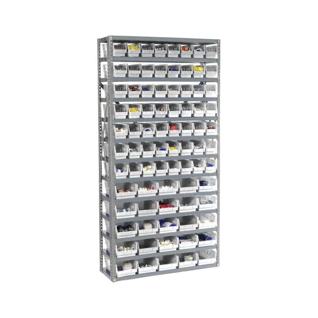 652786BG 13 SHELF STEEL SHELVING W/(144)