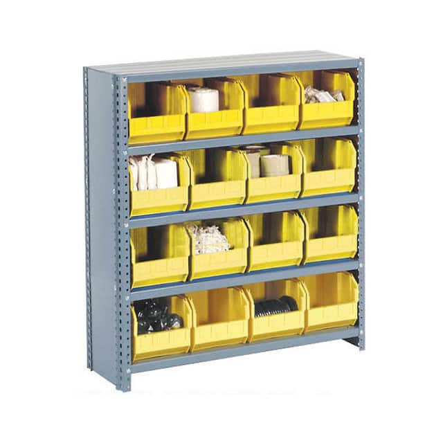 603268YL CLOSED BIN SHELVING W/10 SHELVES