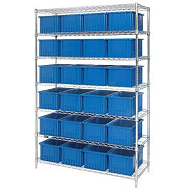 269019BL WIRE SHELVING, 24 GRID CONTAINER