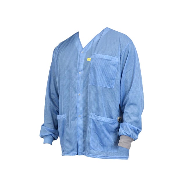 770103 SMOCK JACKET DUAL WIRE BLUE L