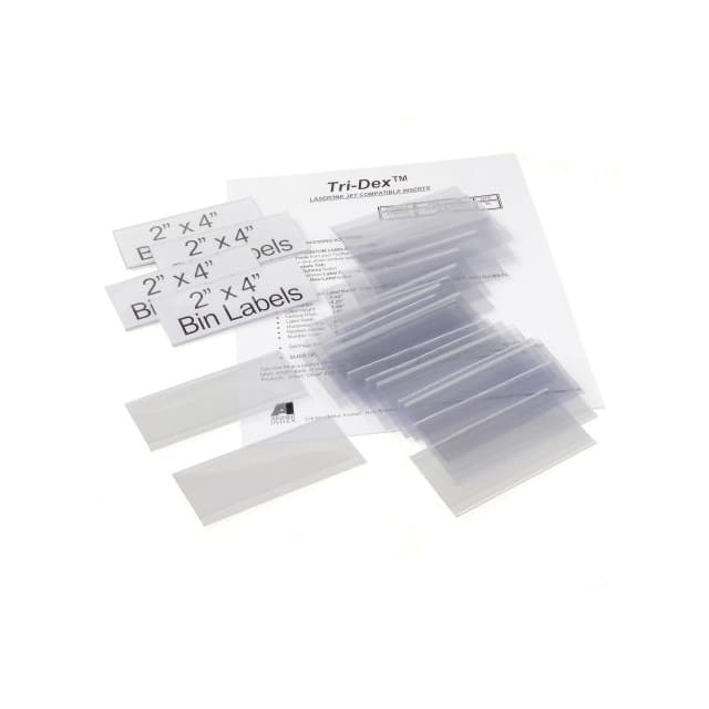 TR-2400 TRI-DEX LABEL HOLDER 2X4" FOR ST